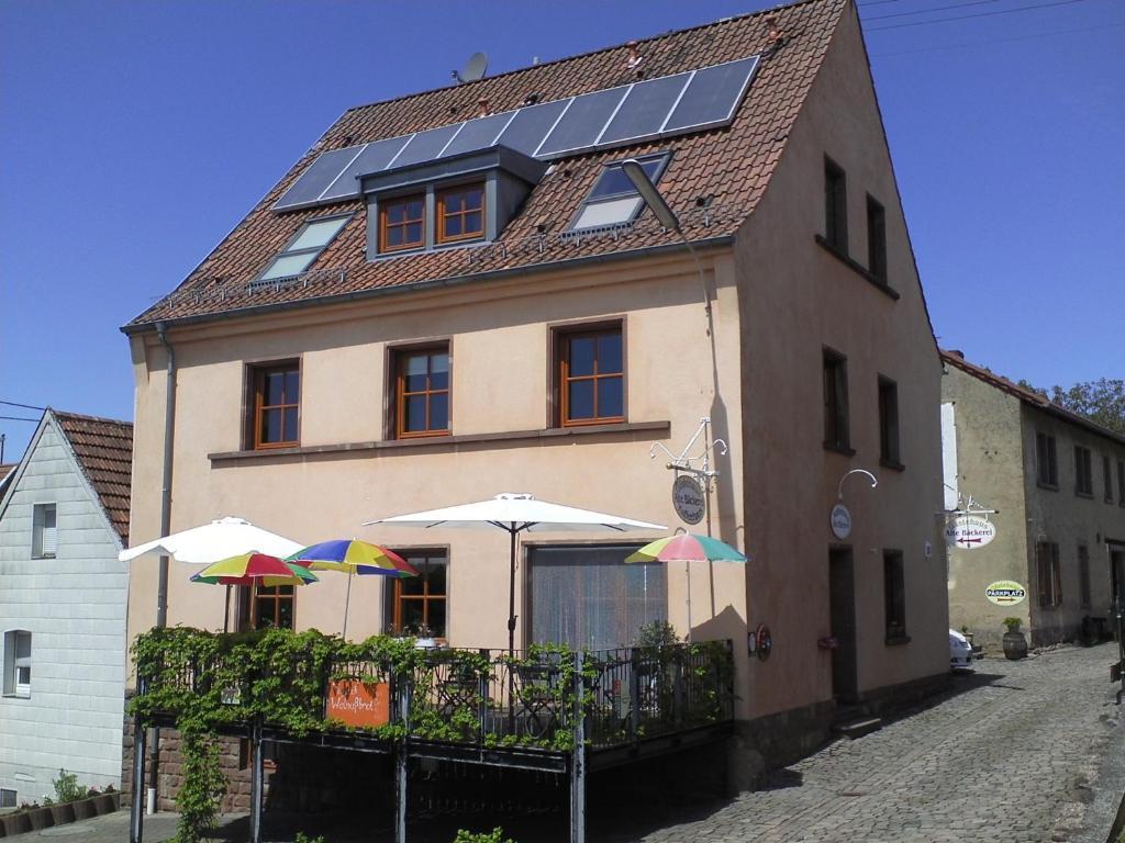 Gaestehaus 'Alte Baeckerei' Kaffeehaus Grossbundenbach Exterior photo