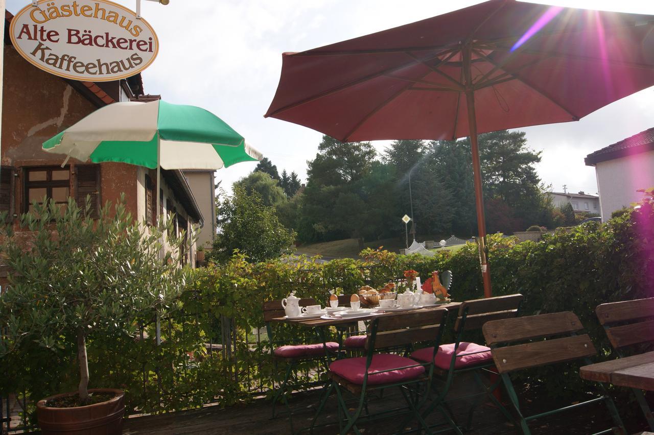 Gaestehaus 'Alte Baeckerei' Kaffeehaus Grossbundenbach Exterior photo